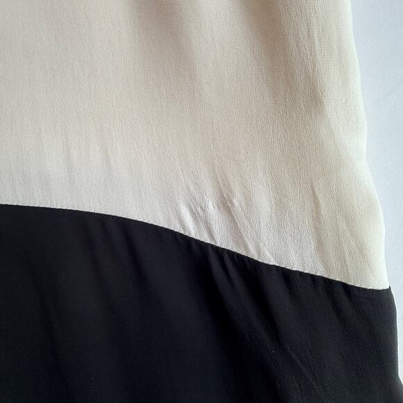 Sundance Ivory & Black Maxi Dress Blue Embroidered Lagenlook Style Size XL - Picture 7 of 16